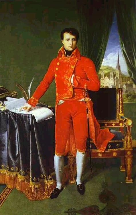 Jean Auguste Dominique Ingres Portrait of Napoleon Bonaparte, The First Council. oil painting picture